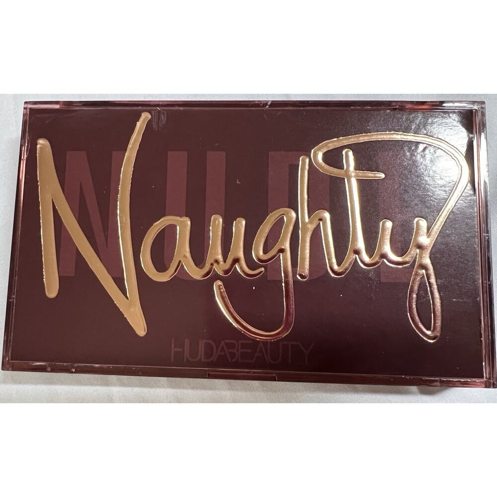 HUDA BEAUTY Naughty Nude Eyeshadow Palette Shimmer Matte Metallic Glitter